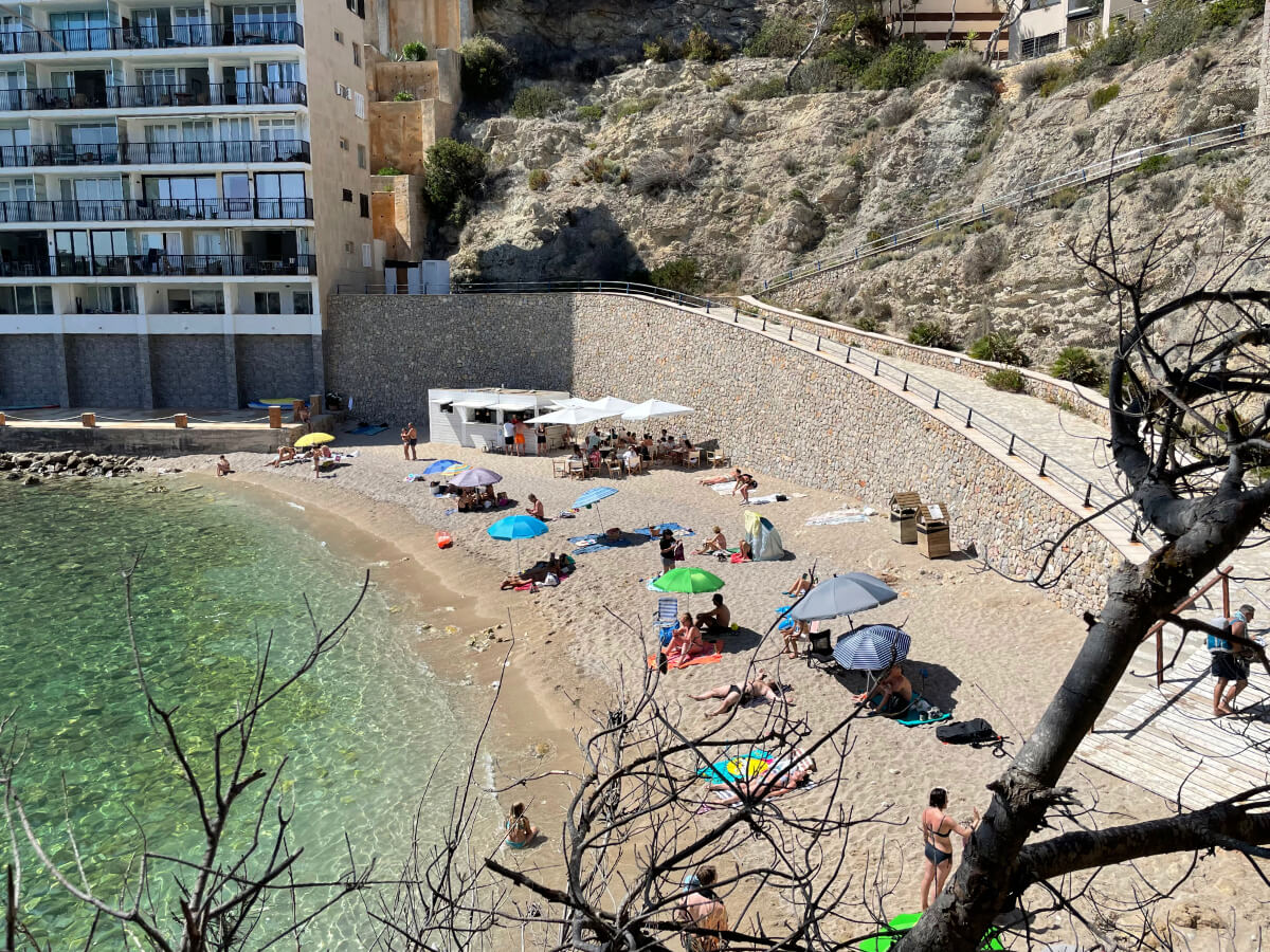 Kleiner Strand in Port de Andratx