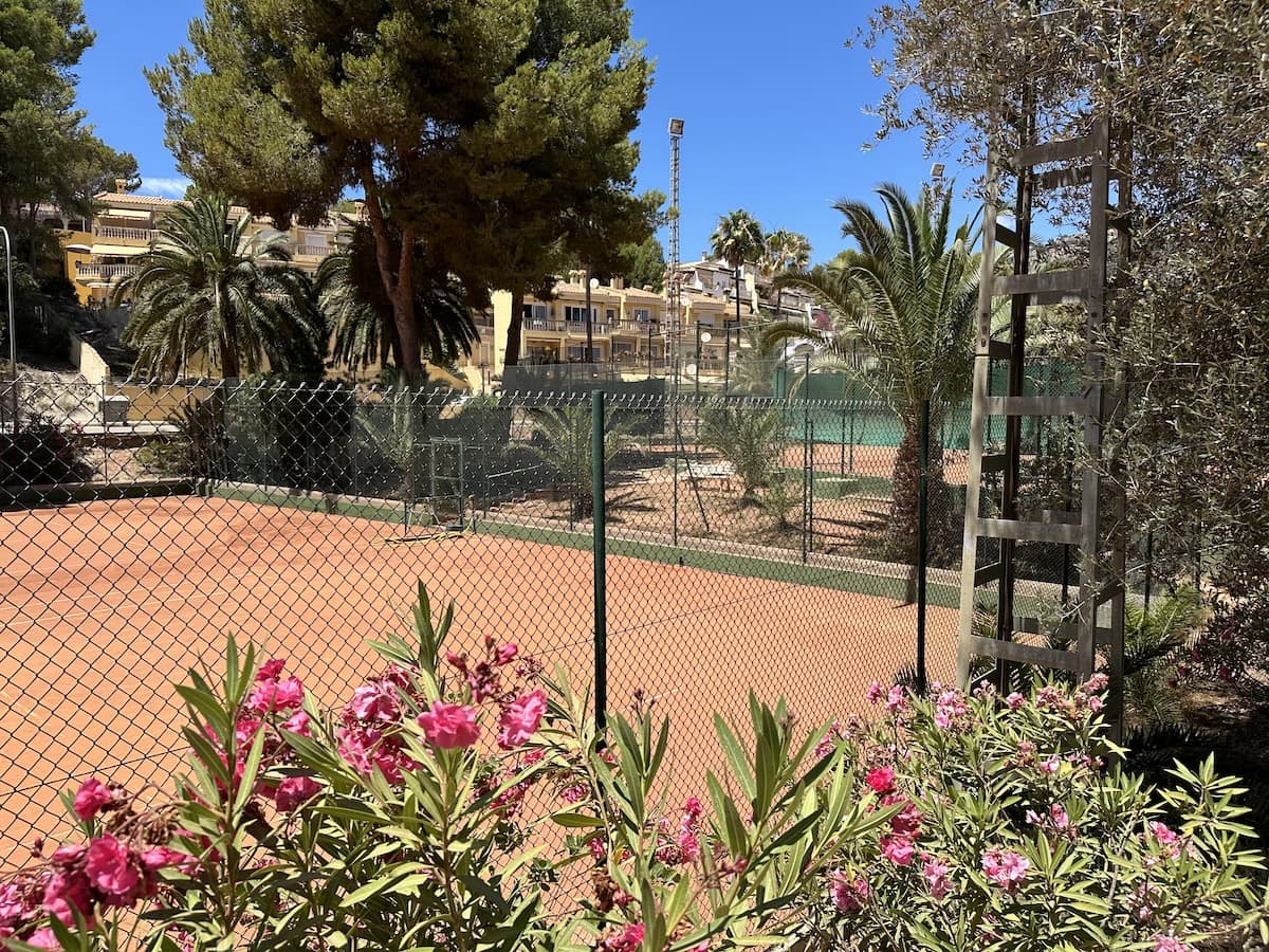 Tennisanlage in Paguera auf Mallorca