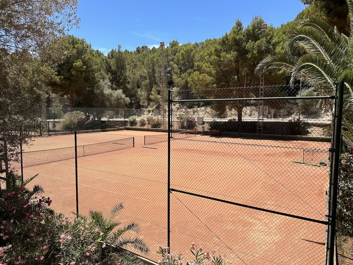 Tennisplatz in Paguera auf Mallorca
